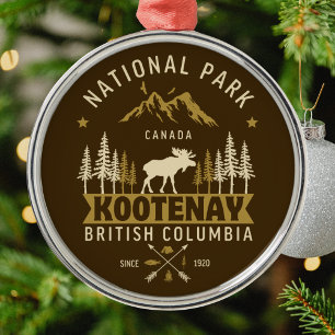 Kootenay National Park Canada  Metal Ornament