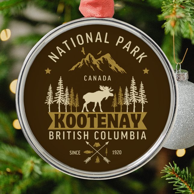 Kootenay National Park Canada  Metal Ornament (Creator Uploaded)