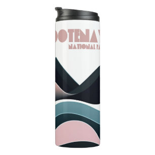 Kootenay National Park Coloured Hills Thermal Tumbler