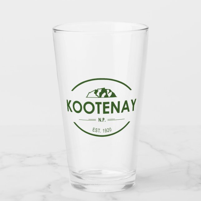 Kootenay National Park Glass (Front)