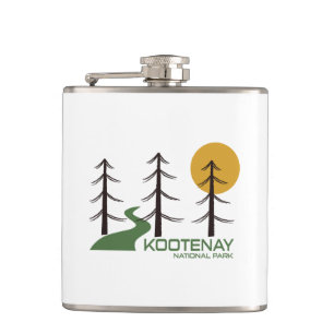 Kootenay National Park Trail Hip Flask