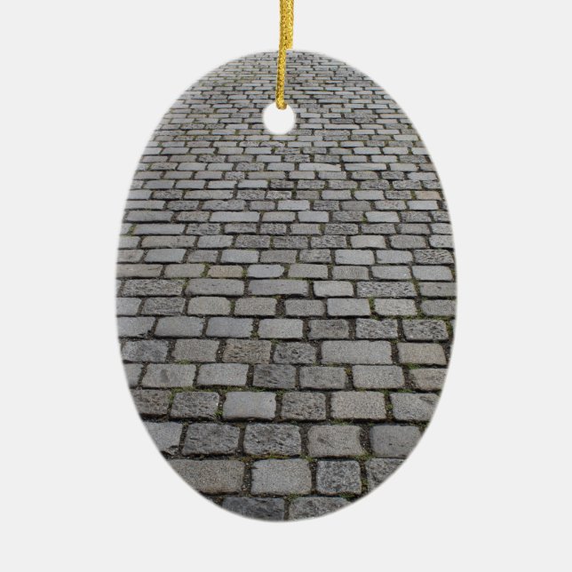 Kopfsteinpflaster Ceramic Ornament (Front)