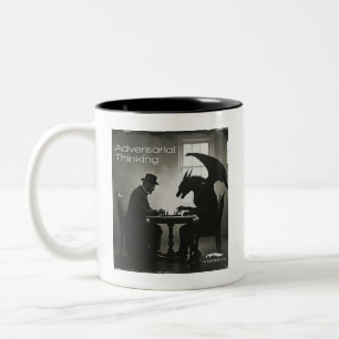 Kopidion - Adversarial Thinking course artwork Two-Tone Coffee Mug