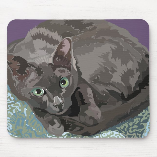 KORAT GEL MOUSEPAD - Cats to keep you company (Front)