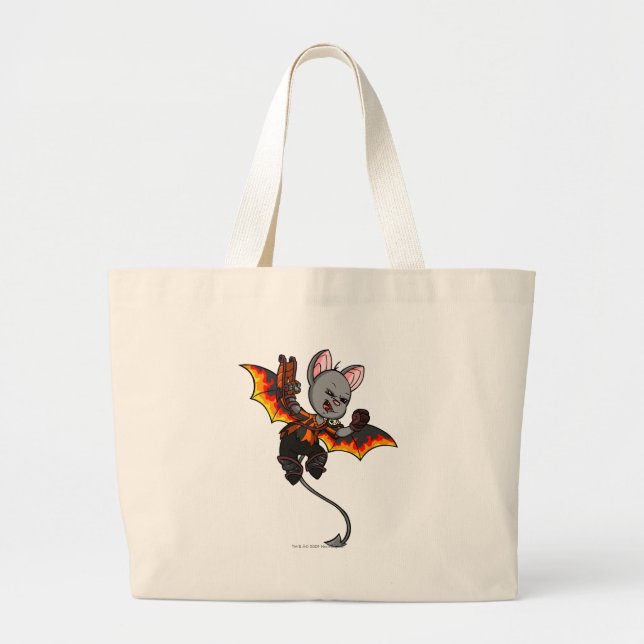 Korbat Haunted Woods Player Large Tote Bag (Front)