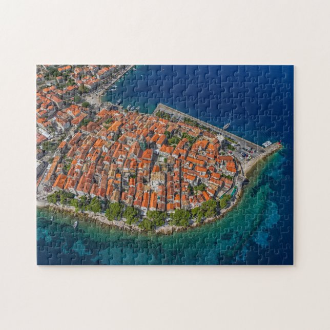 Korcula Croatia puzzle (Horizontal)