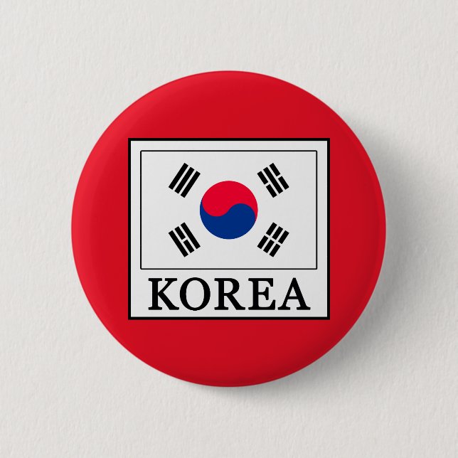 Korea 2 Inch Round Button (Front)