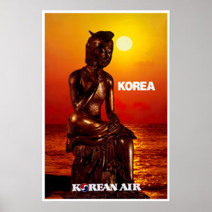 Korea Art Print Korean Travel Poster