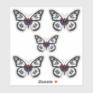Korea butterfly monarch flag