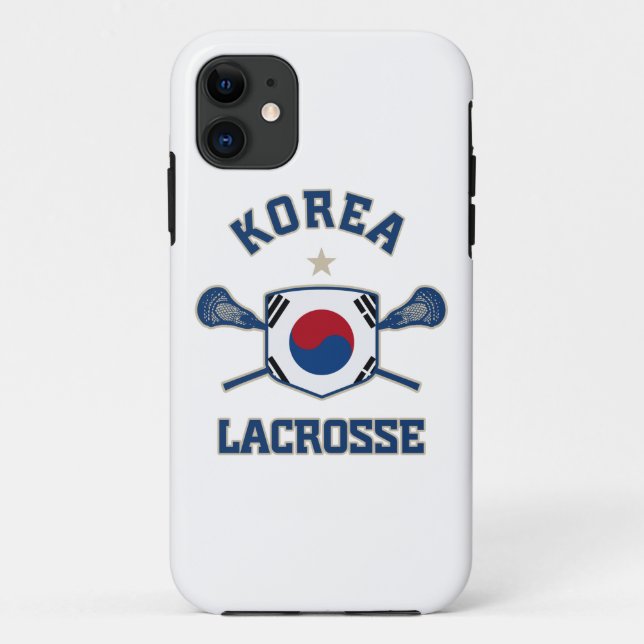 Korea lacrosse iphone 5 case (Back)