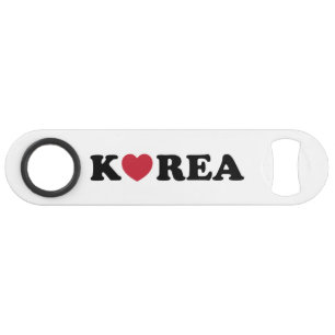 Korea Love Heart Bar Key