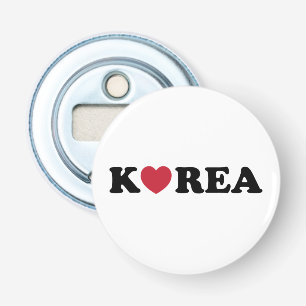 Korea Love Heart Bottle Opener