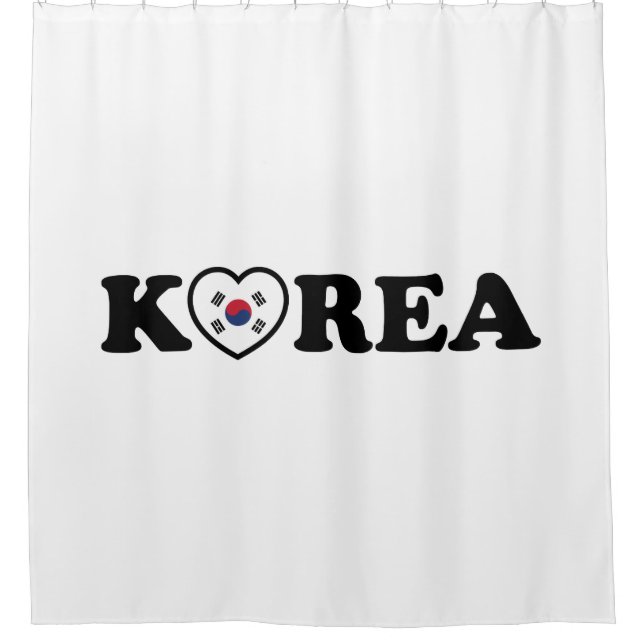 Korea Love Heart Flag (Front)