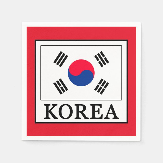 Korea Napkin (Front)