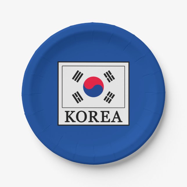 Korea Paper Plate (Front)