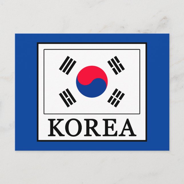 Korea Postcard (Front)