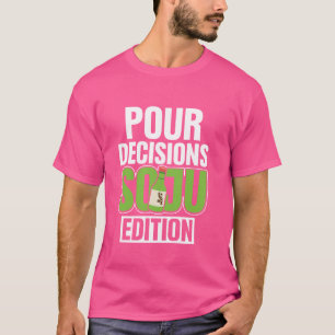 Korea Soju Alcohol Drinking Food Kpop T-Shirt