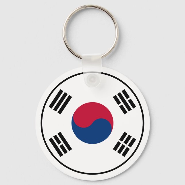 korea south keychain (Front)
