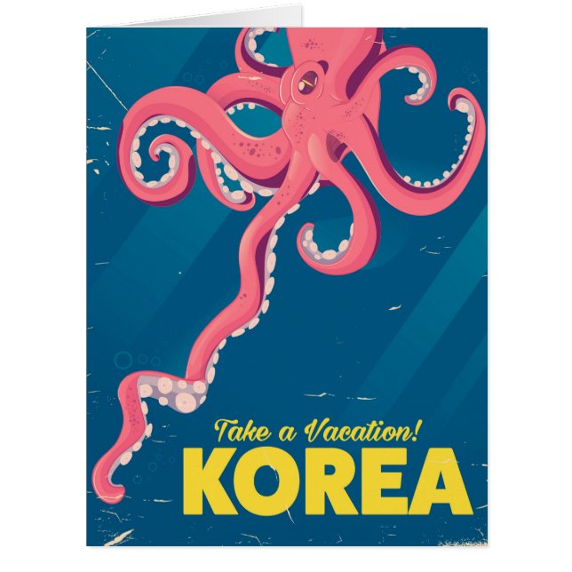 Korea Vacation poster (Front)