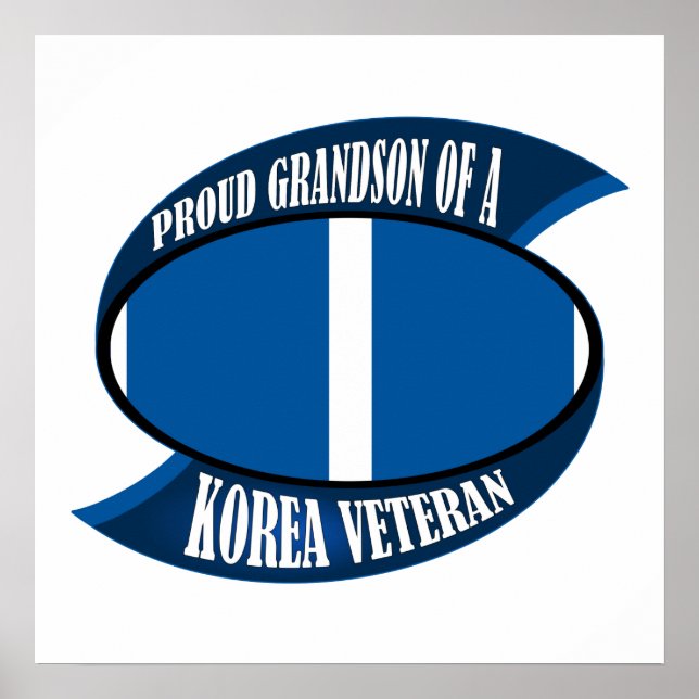 Korea Vet Grandson Poster (Front)