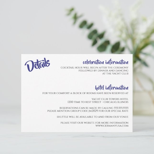 Korean American Heart Flags Enclosure Card (Standing Front)