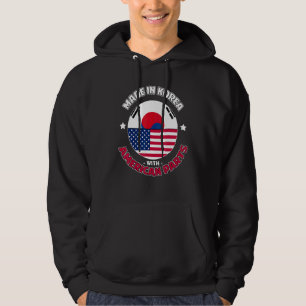 Korean American Parts Ancestry South Korea Usa Fla Hoodie