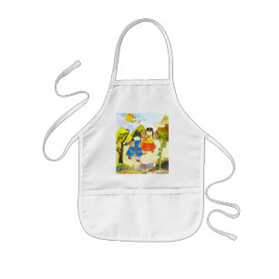 Korean Baby's First Birthday Kids Apron