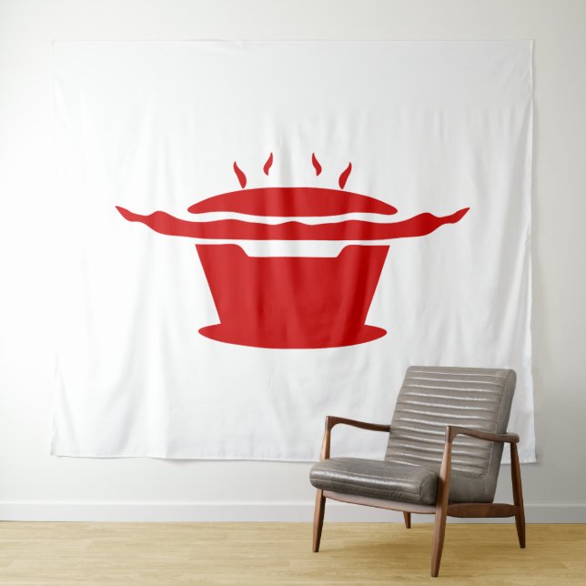 Korean BBQ (고기구이) Sign Tapestry (In Situ (Horizontal))