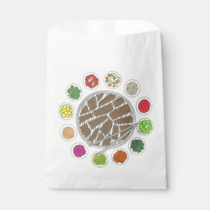 Korean BBQ Barbecue Roast Bulgogi Banchan Food Favour Bag