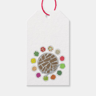 Korean BBQ Barbecue Roast Bulgogi Banchan Food Gift Tags