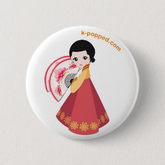 Korean dancer button