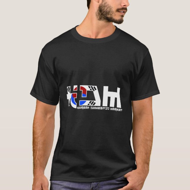 Korean Domestic Market Kdm Car Tuner Turbo Enthusi T-Shirt (Front)