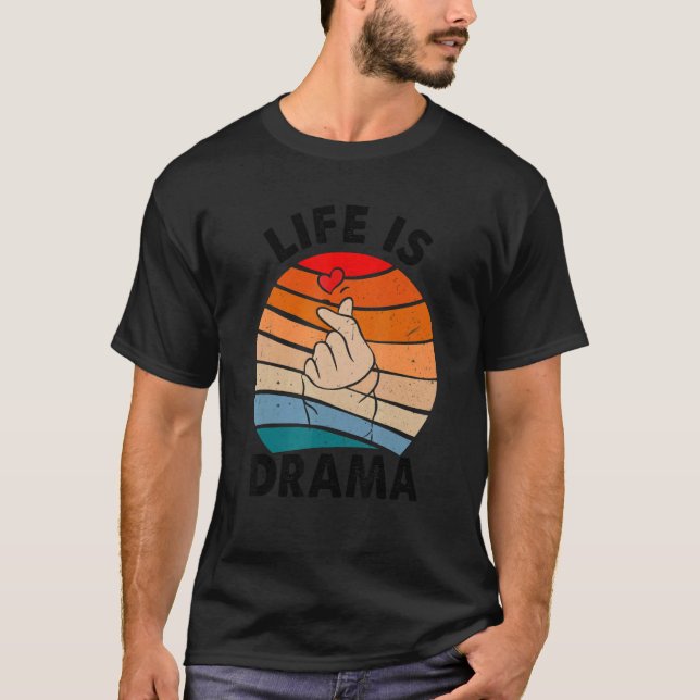 Korean Drama Kdrama Finger Heart 8 T-Shirt (Front)