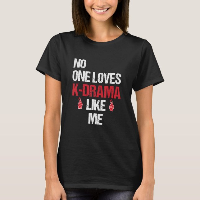 Korean Drama Kdrama Finger Heart Love T-Shirt (Front)