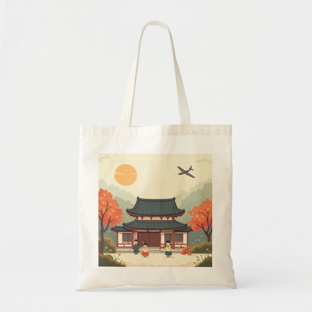 Korean eco-bag tote bag (Front)