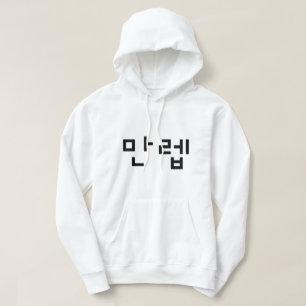 Korean Expert 만렙 Manleb Hangul Language Hoodie