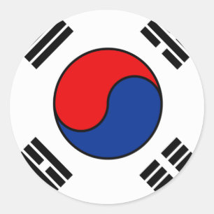 Korean Flag Sticker