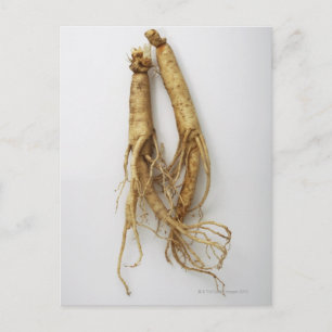 korean food,ginseng postcard