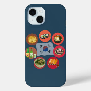 Korean food phone case