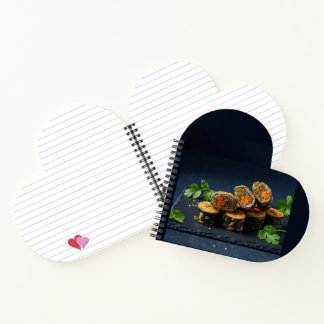 Korean Fried Seaweed Rolls (Kim Mari) Notebook