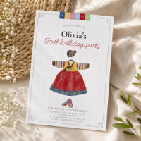 Korean Girl Hanbok Dol Janchi the first birthday