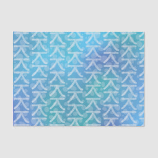 Korean Hangul Letter Jei Tissue Paper