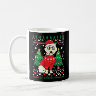 Korean Jindo Christmas Ornament Tree Xmas Dog Mom  Coffee Mug