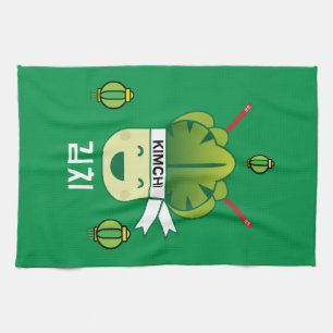 Korean Kimich Healthy Cabbage Food Probiotics  Apr Kitchen Towel