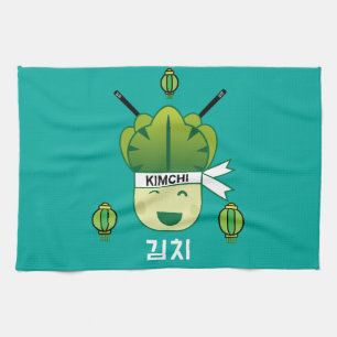 Korean Kimich Healthy Cabbage Food Probiotics  Apr Kitchen Towel