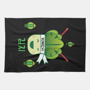 Korean Kimich Healthy Cabbage Food Probiotics  Apr Kitchen Towel