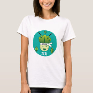 Korean Kimich Healthy Cabbage Food Probiotics  Apr T-Shirt