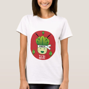 Korean Kimich Healthy Cabbage Food Probiotics  Apr T-Shirt
