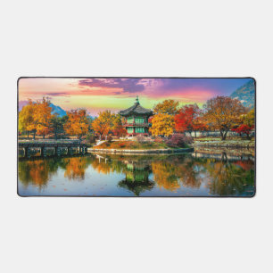Korean Landscape  Desk Mat