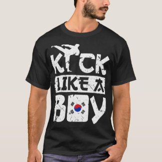 Korean Martial Arts Boys Taekwondo T-Shirt